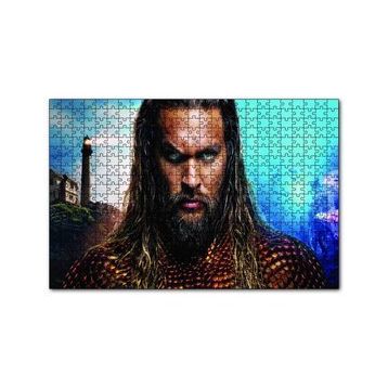 Cakapuzzle Aquaman Keskin Bakışlar 120 Parça Ahşap Puzzle