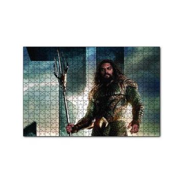 Cakapuzzle Aquaman Savaşa Hazır 120 Parça Ahşap Puzzle