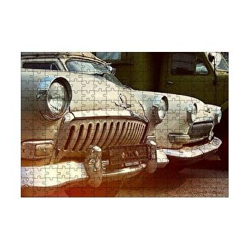 Cakapuzzle Araba Gaz 21 SSCB 120 Parça Ahşap Puzzle