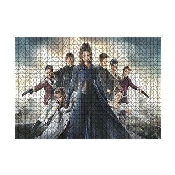 Cakapuzzle Aşk Gurur ve Zombiler Görseli 120 Parça Ahşap Puzzle