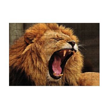Cakapuzzle Aslan Esneyen 120 Parça Ahşap Puzzle