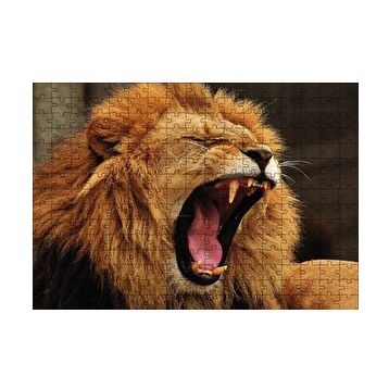 Cakapuzzle Aslan Esneyen 120 Parça Ahşap Puzzle