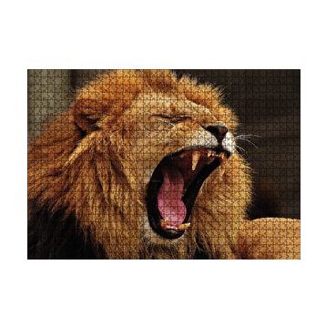Cakapuzzle Aslan Esneyen 120 Parça Ahşap Puzzle