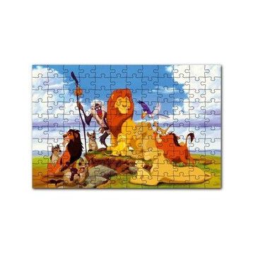 Cakapuzzle Aslan Kral Çizgi Filmler Disney 120 Parça Ahşap Puzzle