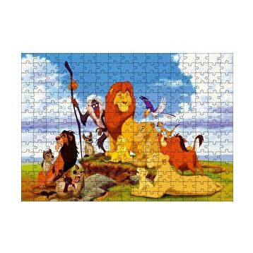 Cakapuzzle Aslan Kral Çizgi Filmler Disney 120 Parça Ahşap Puzzle