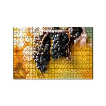 Cakapuzzle Asma Dalında Kara Üzümler 120 Parça Ahşap Puzzle