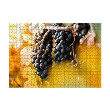 Cakapuzzle Asma Dalında Kara Üzümler 120 Parça Ahşap Puzzle