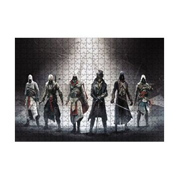 Cakapuzzle Assassin Creed 120 Parça Ahşap Puzzle