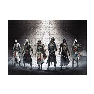 Cakapuzzle Assassin Creed 120 Parça Ahşap Puzzle