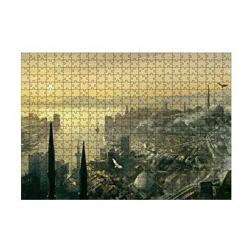 Cakapuzzle Assassin İstanbul Görseli 120 Parça Ahşap Puzzle
