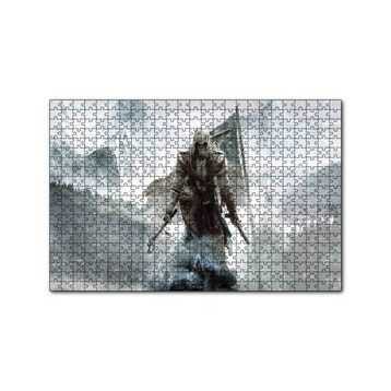 Cakapuzzle Assassins Creed 3 Karlı Tepeler 120 Parça Ahşap Puzzle