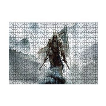 Cakapuzzle Assassins Creed 3 Karlı Tepeler 120 Parça Ahşap Puzzle