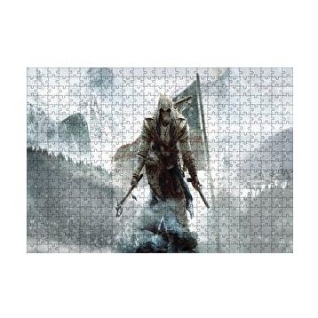 Cakapuzzle Assassins Creed 3 Karlı Tepeler 120 Parça Ahşap Puzzle