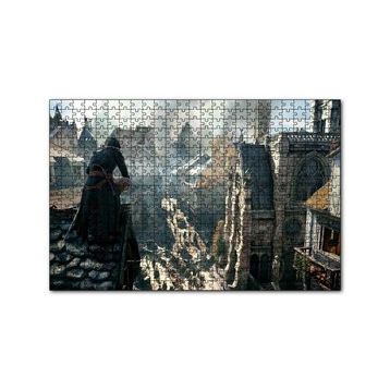 Cakapuzzle Assassins Creed Çatıdaki Suiakstçi 120 Parça Ahşap Puzzle