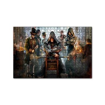 Cakapuzzle Assassins Creed Eski Meyhanede Bir Sahne 120 Parça Ahşap Puzzle
