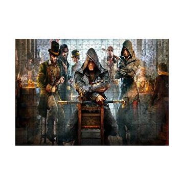 Cakapuzzle Assassins Creed Eski Meyhanede Bir Sahne 120 Parça Ahşap Puzzle