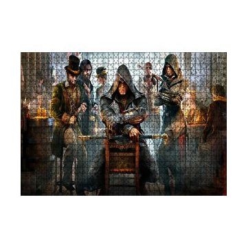 Cakapuzzle Assassins Creed Eski Meyhanede Bir Sahne 120 Parça Ahşap Puzzle
