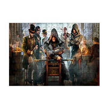 Cakapuzzle Assassins Creed Eski Meyhanede Bir Sahne 120 Parça Ahşap Puzzle