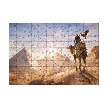 Cakapuzzle Assassins Creed Mısır Bayek 120 Parça Ahşap Puzzle