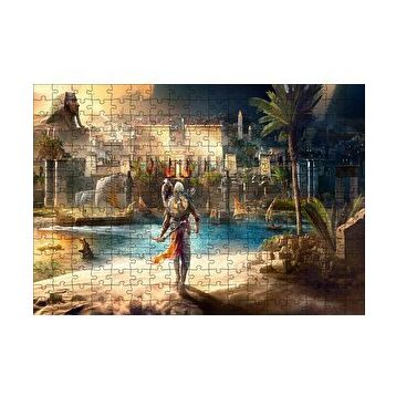 Cakapuzzle Assassins Creed Origins Mısır 120 Parça Ahşap Puzzle