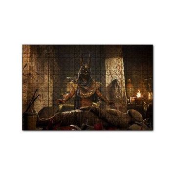 Cakapuzzle Assassins Creed Origins Mısır Mumya 120 Parça Ahşap Puzzle