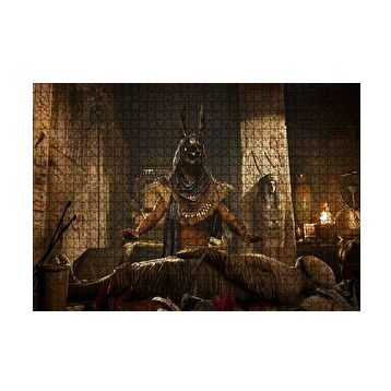 Cakapuzzle Assassins Creed Origins Mısır Mumya 120 Parça Ahşap Puzzle