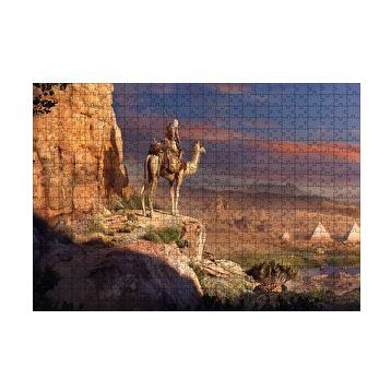 Cakapuzzle Assassins Creed Piramitler Suikastçi ve Devesi 120 Parça Ahşap Puzzle