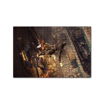 Cakapuzzle Assassins Creed Relevations İstasyondaki Suikastçi 120 Parça Ahşap Puzzle