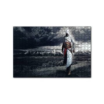 Cakapuzzle Assassins Creed Suikastçi Kara Bulutlar ve Çayırlar 120 Parça Ahşap Puzzle