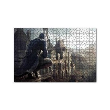 Cakapuzzle Assassins Creed Unity Çatıdaki Suikastçi 120 Parça Ahşap Puzzle