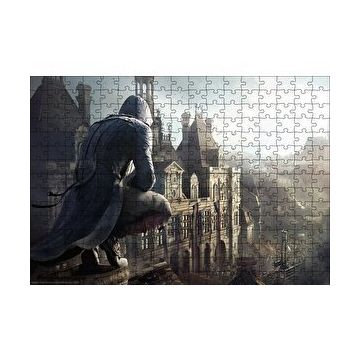 Cakapuzzle Assassins Creed Unity Çatıdaki Suikastçi 120 Parça Ahşap Puzzle