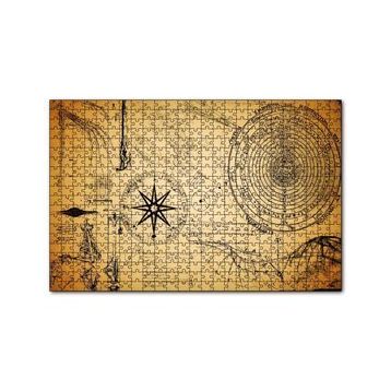 Cakapuzzle Astronomiye Dair Eski Çizimler 120 Parça Ahşap Puzzle