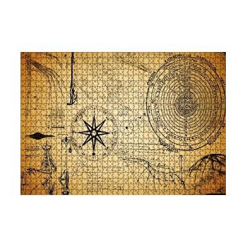 Cakapuzzle Astronomiye Dair Eski Çizimler 120 Parça Ahşap Puzzle