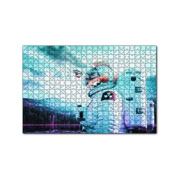 Cakapuzzle Astronot Kelebek Doğa 120 Parça Ahşap Puzzle