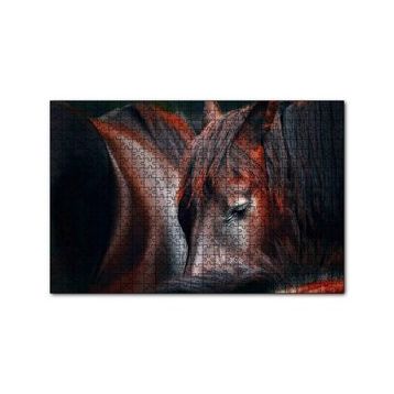Cakapuzzle At Profili Görseli 120 Parça Ahşap Puzzle