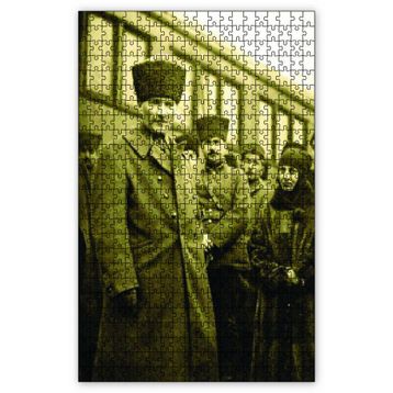 Cakapuzzle Atatürk Halide Edip Adıvar Ahşap 1000 Parça Puzzle