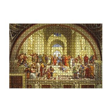 Cakapuzzle Atina Okulu 120 Parça Ahşap Puzzle