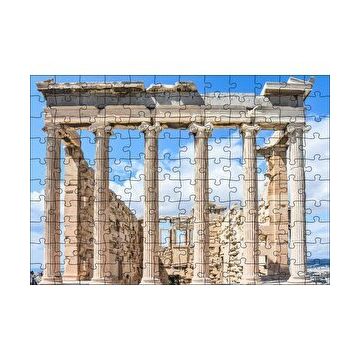 Cakapuzzle Atina Yunanistan Akropolis Kalıntıları 120 Parça Ahşap Puzzle