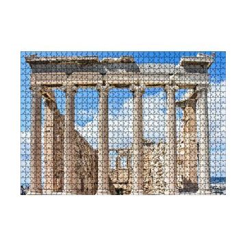 Cakapuzzle Atina Yunanistan Akropolis Kalıntıları 120 Parça Ahşap Puzzle