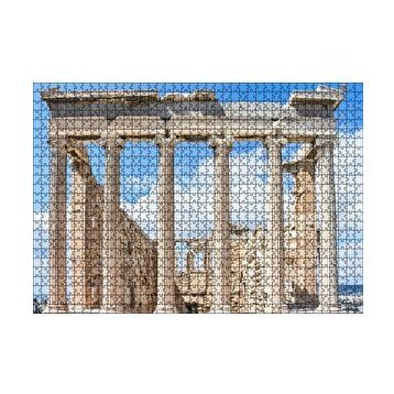 Cakapuzzle Atina Yunanistan Akropolis Kalıntıları 120 Parça Ahşap Puzzle