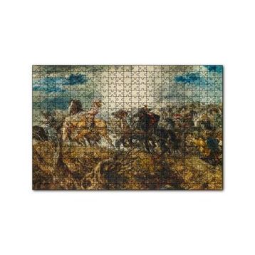 Cakapuzzle Atlı Savaşçılar 120 Parça Ahşap Puzzle