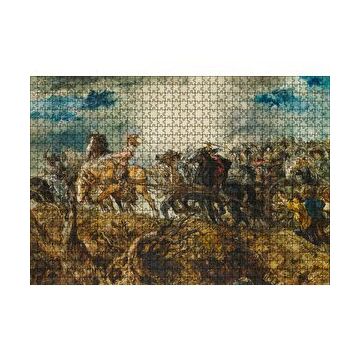 Cakapuzzle Atlı Savaşçılar 120 Parça Ahşap Puzzle
