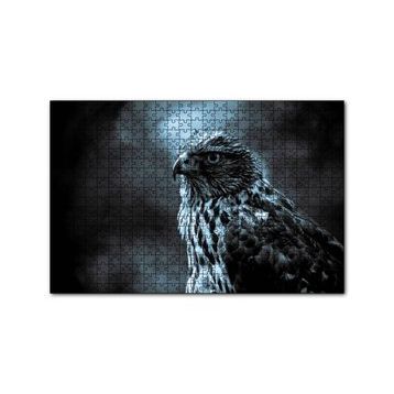 Cakapuzzle Atmaca Yakın Çekim 120 Parça Ahşap Puzzle
