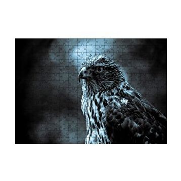 Cakapuzzle Atmaca Yakın Çekim 120 Parça Ahşap Puzzle