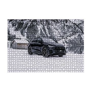 Cakapuzzle Audi SQ8 TDI 120 Parça Ahşap Puzzle