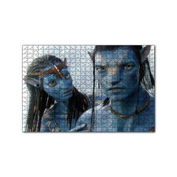 Cakapuzzle Avatar Çift Görseli 120 Parça Ahşap Puzzle