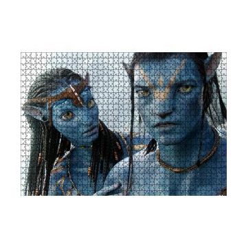 Cakapuzzle Avatar Çift Görseli 120 Parça Ahşap Puzzle