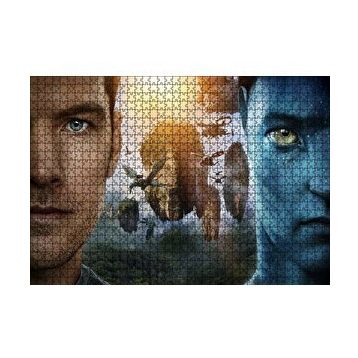 Cakapuzzle Avatar İkisi de Görseli 120 Parça Ahşap Puzzle