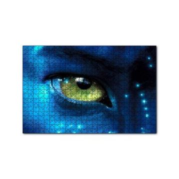 Cakapuzzle Avatar Yakın Plan Göz Görseli 120 Parça Ahşap Puzzle