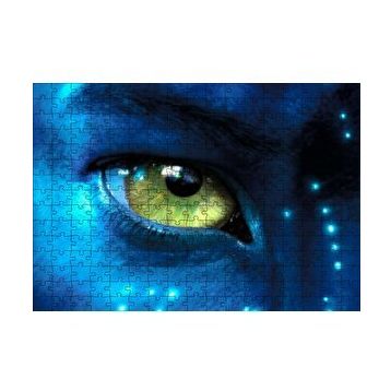 Cakapuzzle Avatar Yakın Plan Göz Görseli 120 Parça Ahşap Puzzle